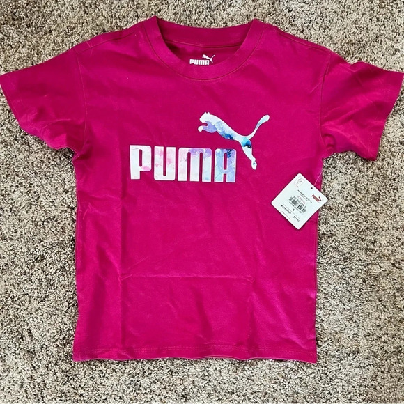 NWT Puma Kids T-Shirt, Size 7 - Picture 1 of 4